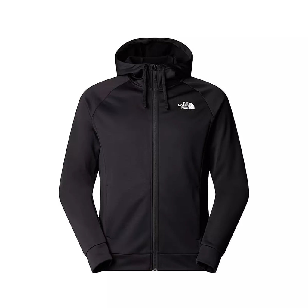 The North Face - Veste À Capuche Zippée M Reaxion 2.0 - Noir/Blanc/Argent Chine