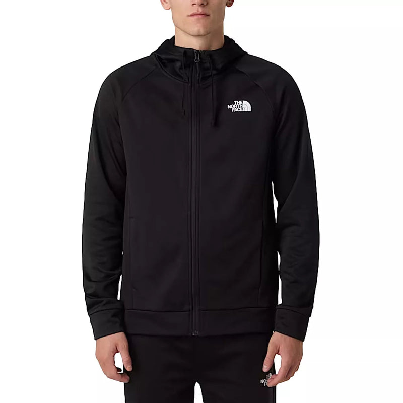 The North Face - Veste À Capuche Zippée M Reaxion 2.0 - Noir/Blanc/Argent Chine