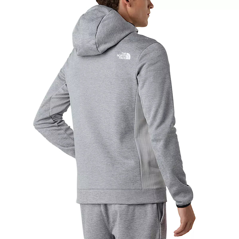 The North Face - Veste De Survêtement M Ma Fleece Fz - Gris Noir Blanc