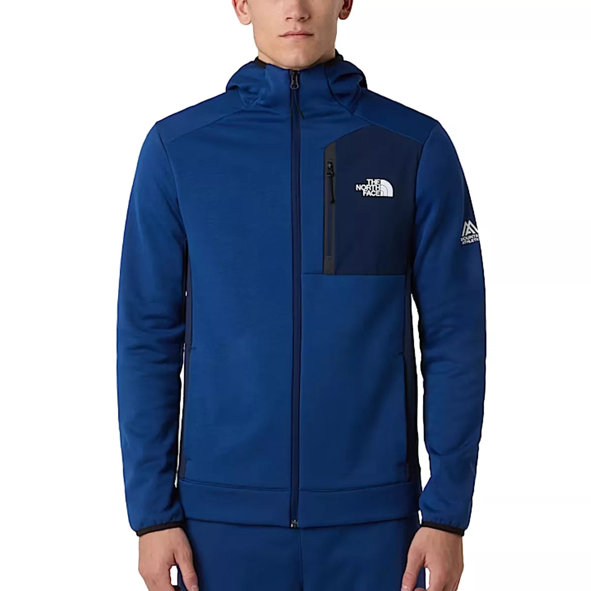 The North Face - Veste De Survêtement M Ma Fleece Fz - Blue/Blue