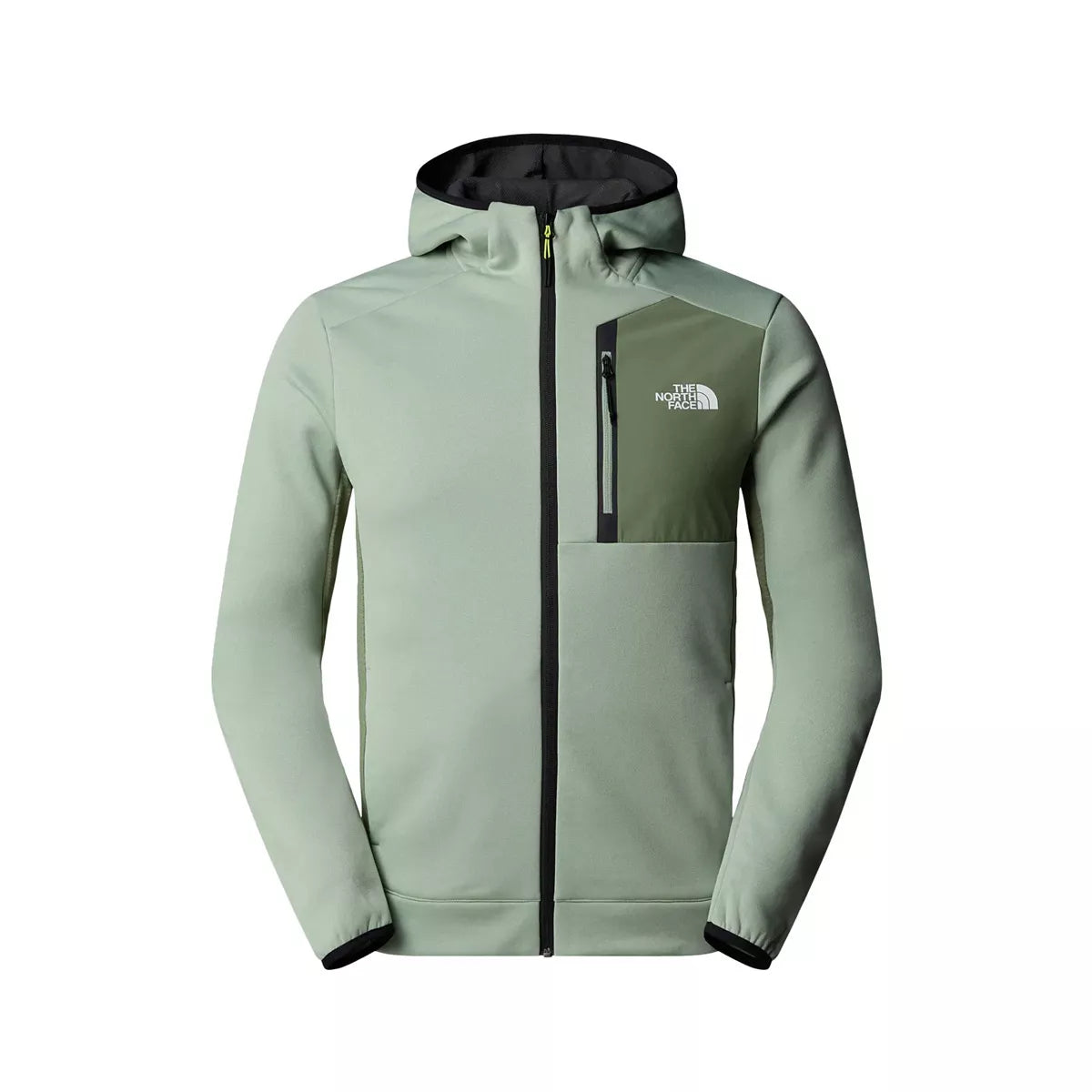 The North Face - Veste De Survêtement M Ma Fleece Fz - Kaki/Noir