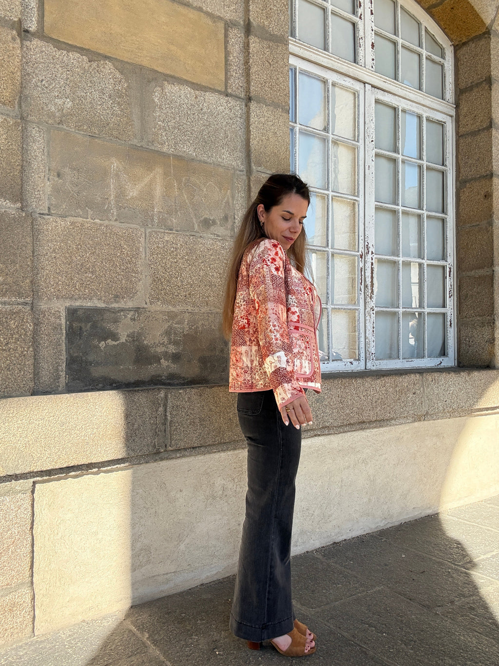Paula patchwork quilted jacket
