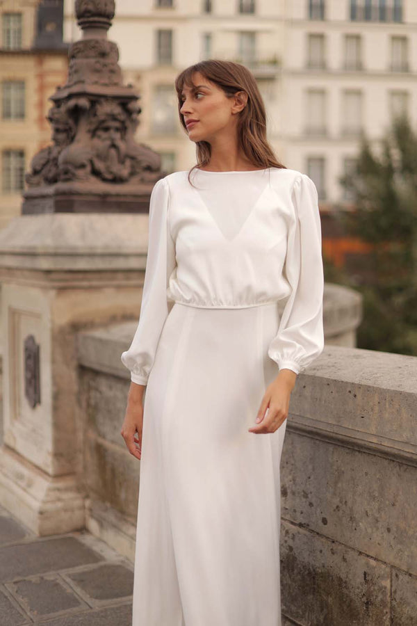 Iris white blouse