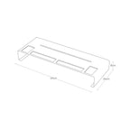 Supporto per monitor PC - Tower - Nero