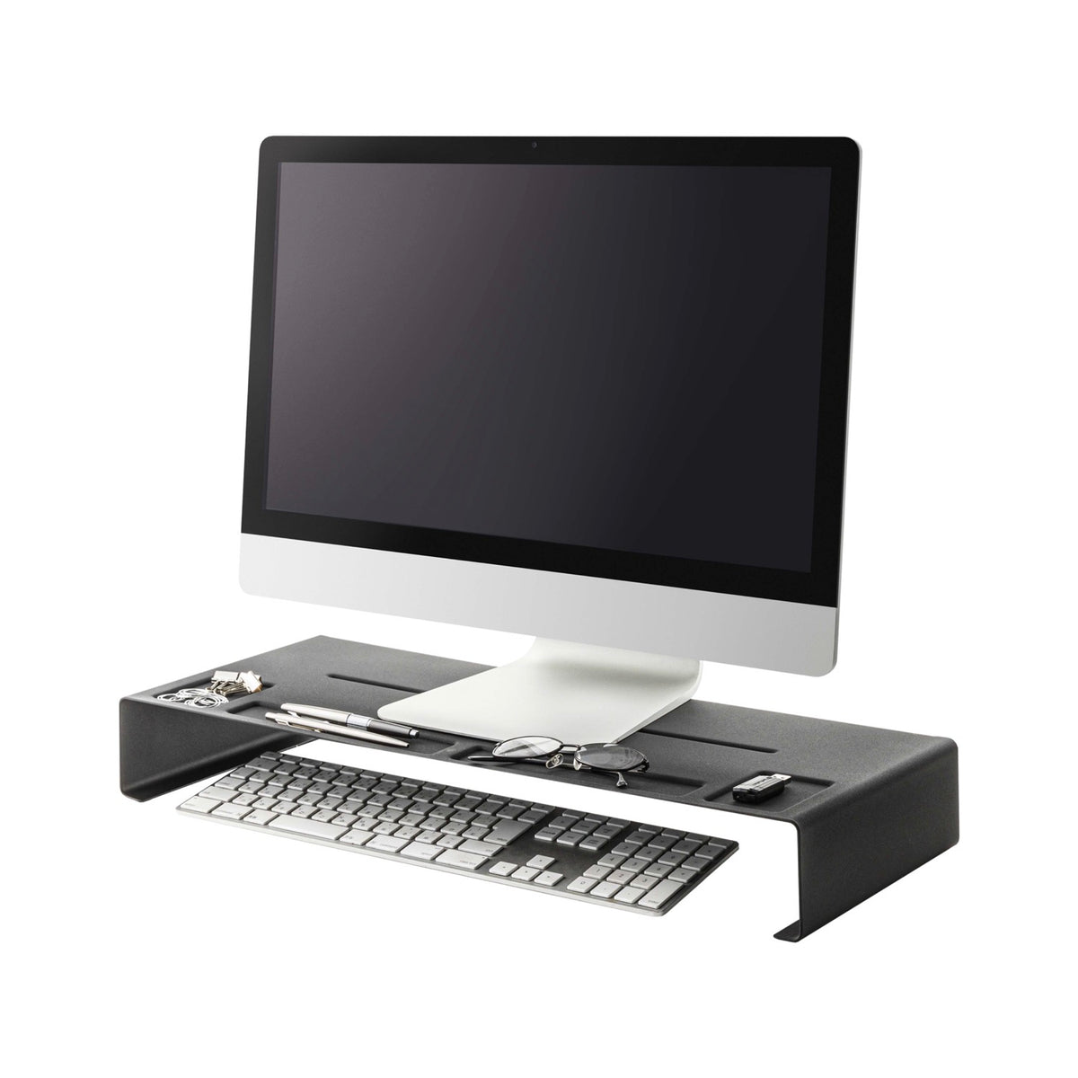 Supporto per monitor PC - Tower - Nero