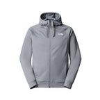 The North Face - Veste À Capuche Zippée M Reaxion 2.0 - Gris Claire/Anthracite