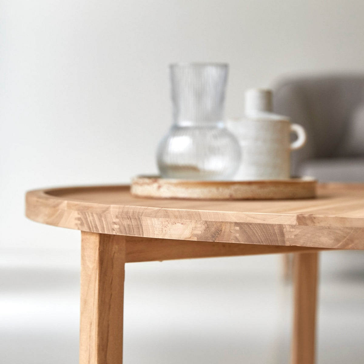 Ana - Table Basse - Teck - Naturel