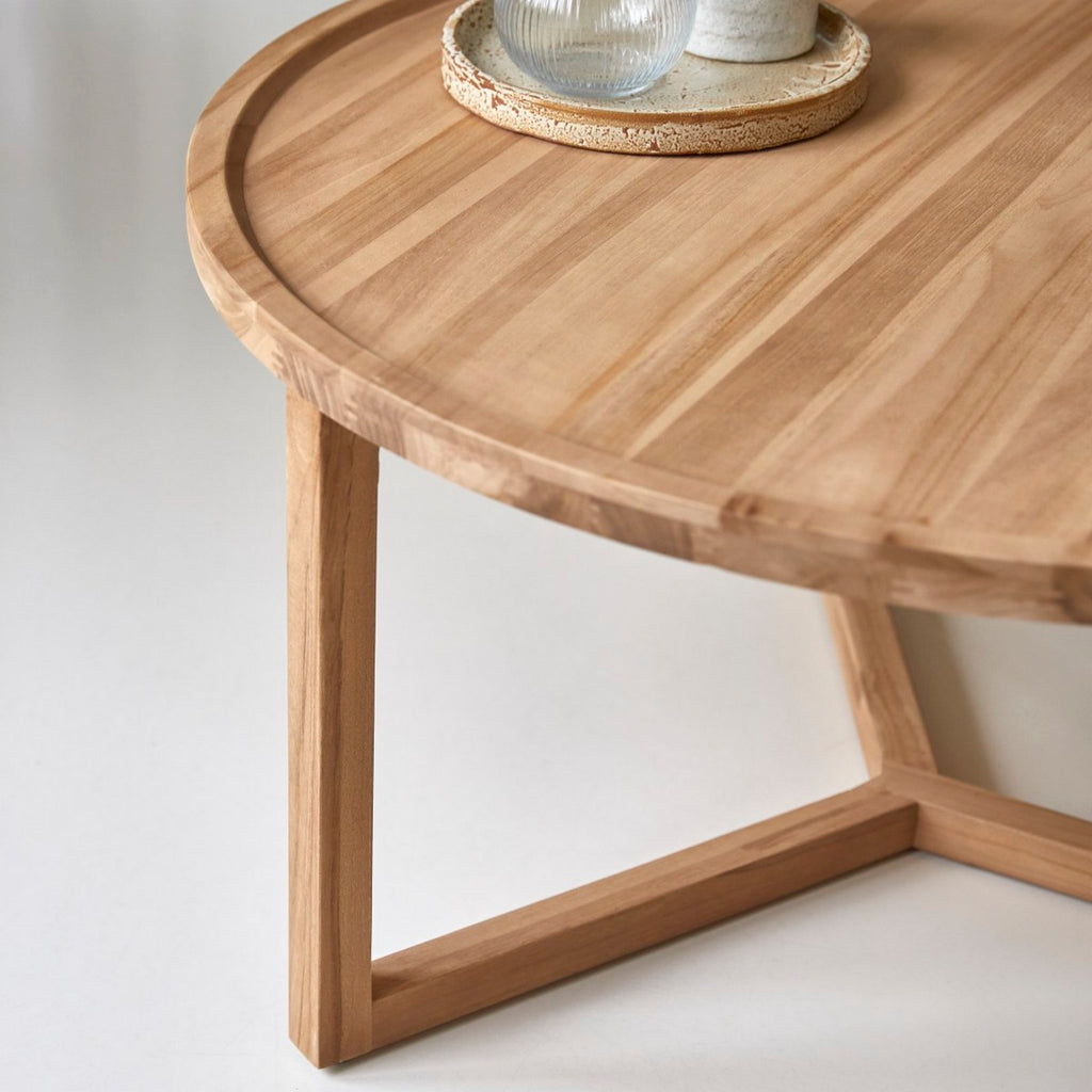 Ana - Table Basse - Teck - Naturel