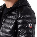 Jott - Doudoune Légère À Capuche Nico Shiny - Noir