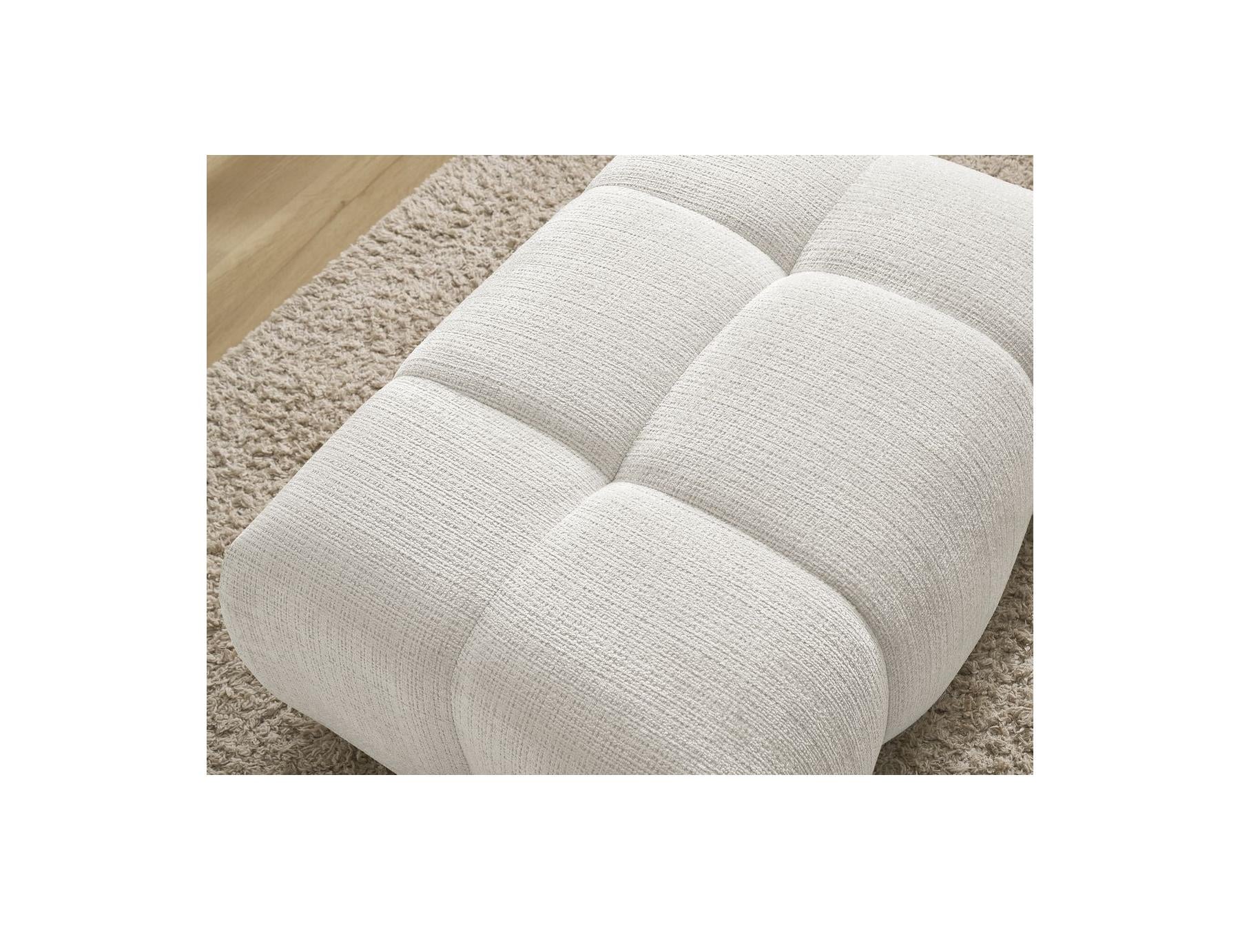Ivane - Ottoman - Textured Fabric