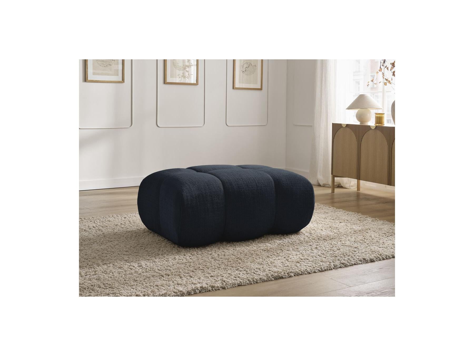Ivane - Ottoman - Textured Fabric