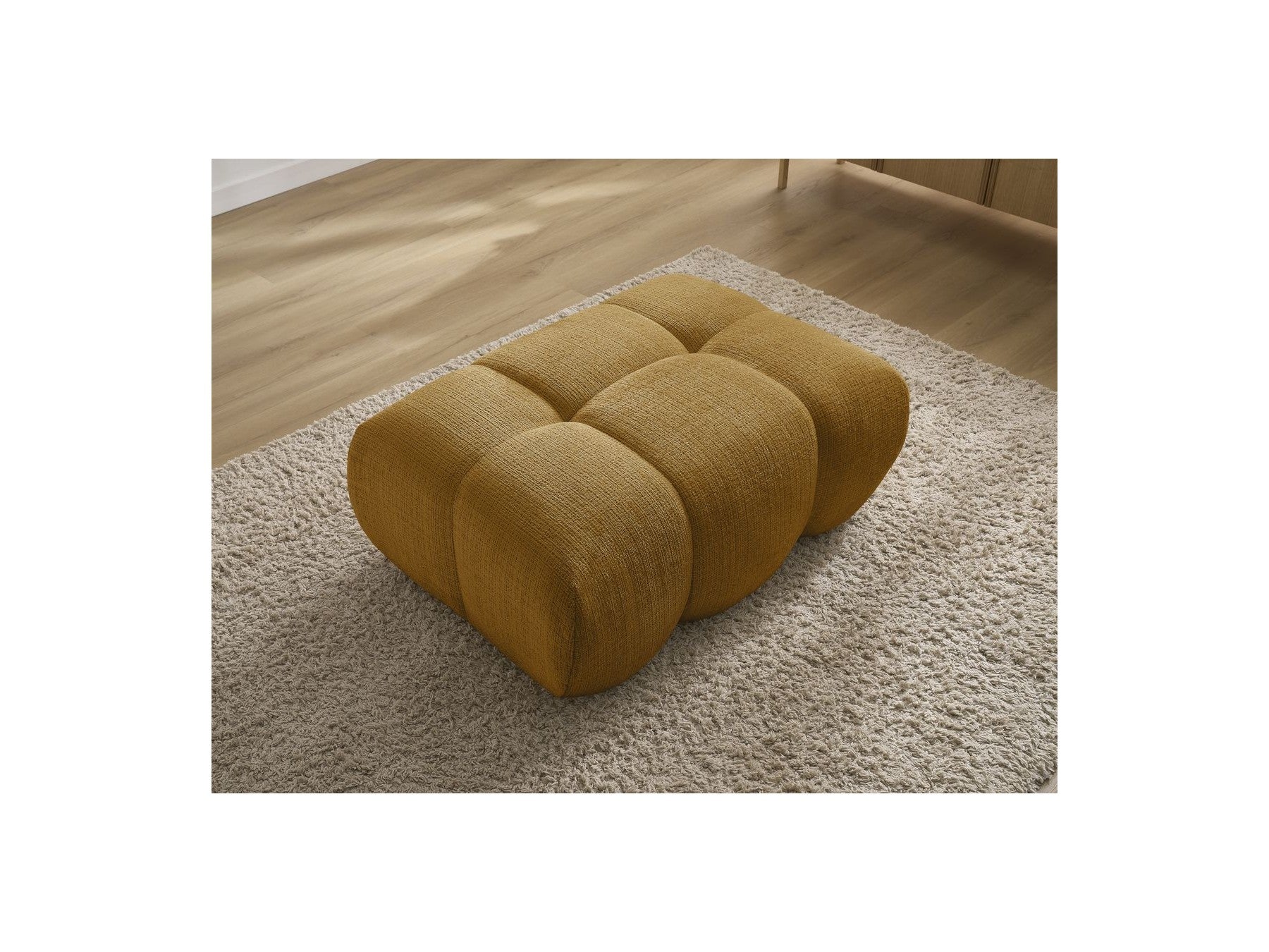 Ivane - Ottoman - Textured Fabric