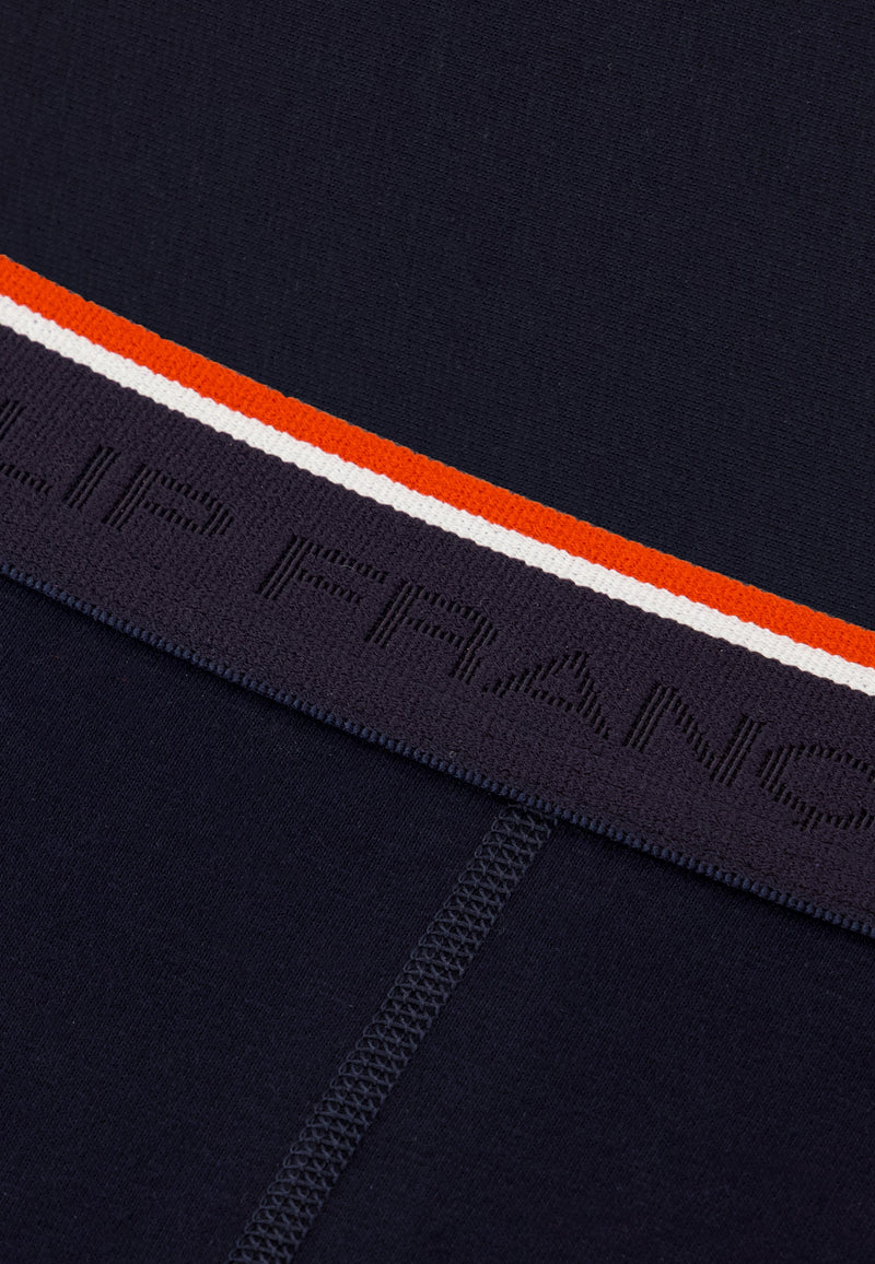 Boxer Bleu Marine En Coton - Marius Bleu Amour