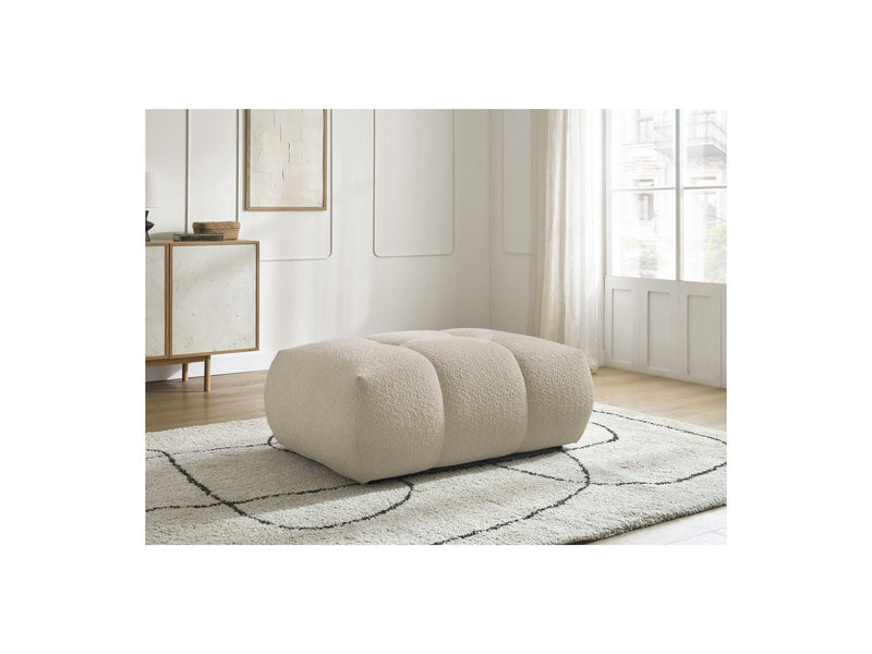 Fuji - Pouf - Tissu Bouclette