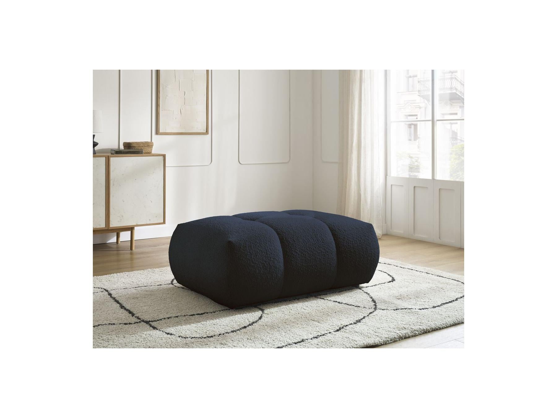 Fuji - Puf - Tejido bouclé