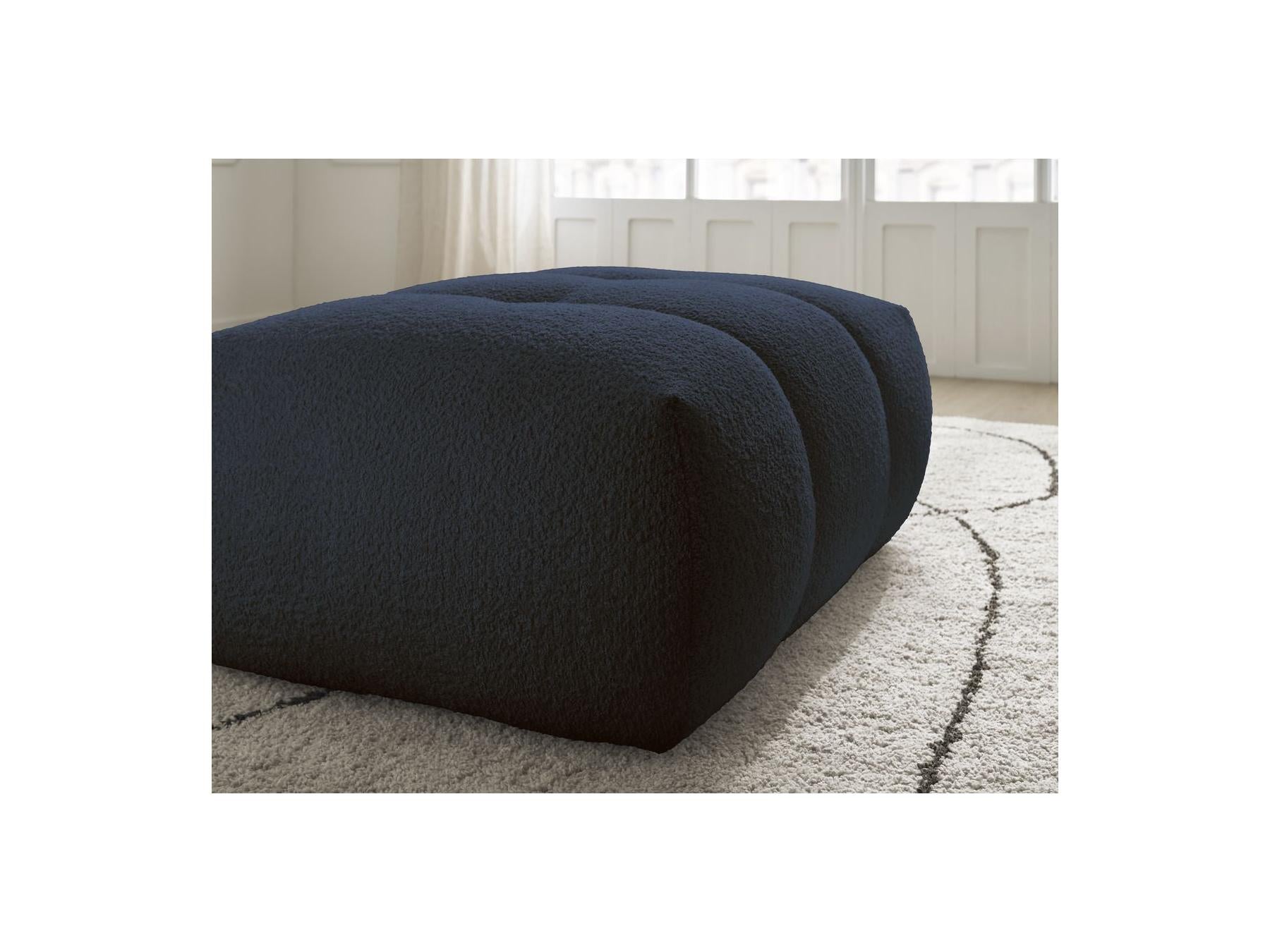 Fuji - Puf - Tejido bouclé