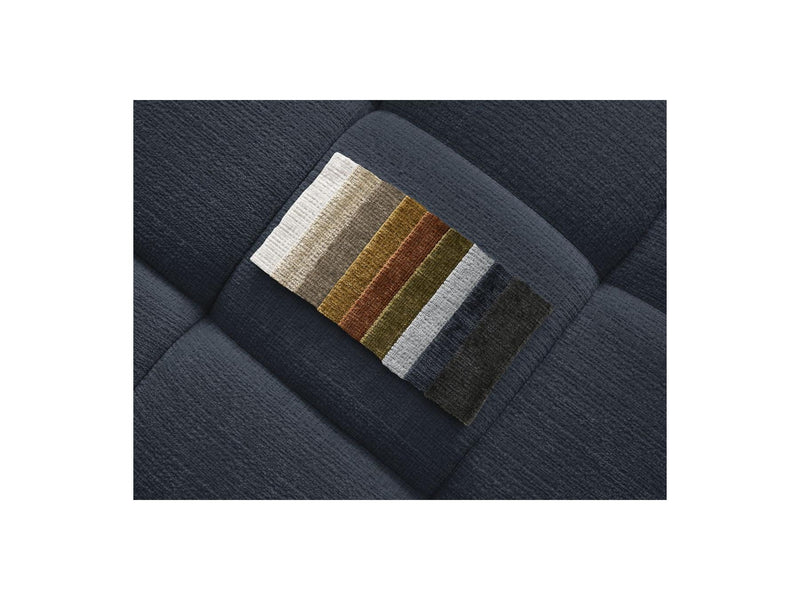 Canapé Droit Fixe 3 Places - Ivane - Tissu Texturé