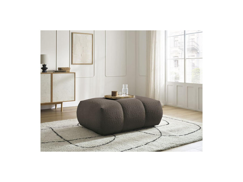 Fuji - Pouf - Tissu Bouclette