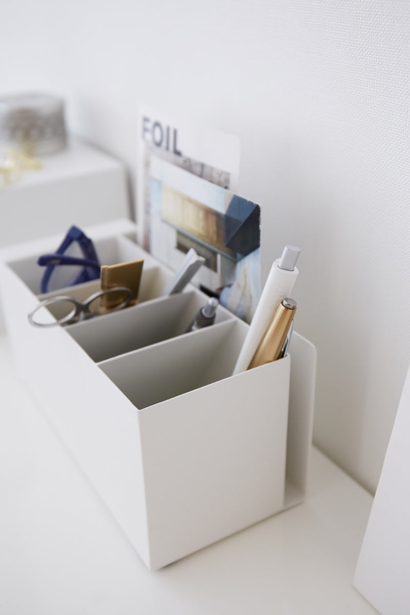 Colonne De Rangement Crayons - Blanc