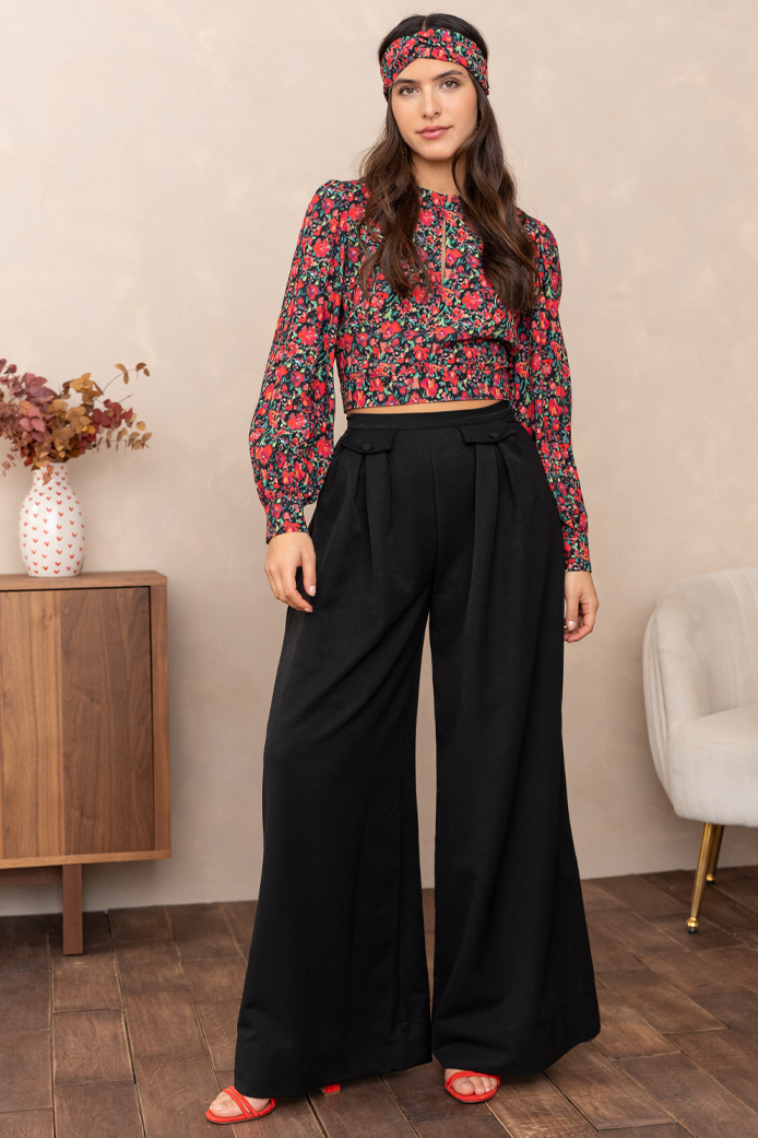 Blouse Barnaba Bouquet Hivernal