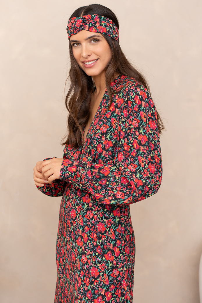 Robe Riska Bouquet Hivernal