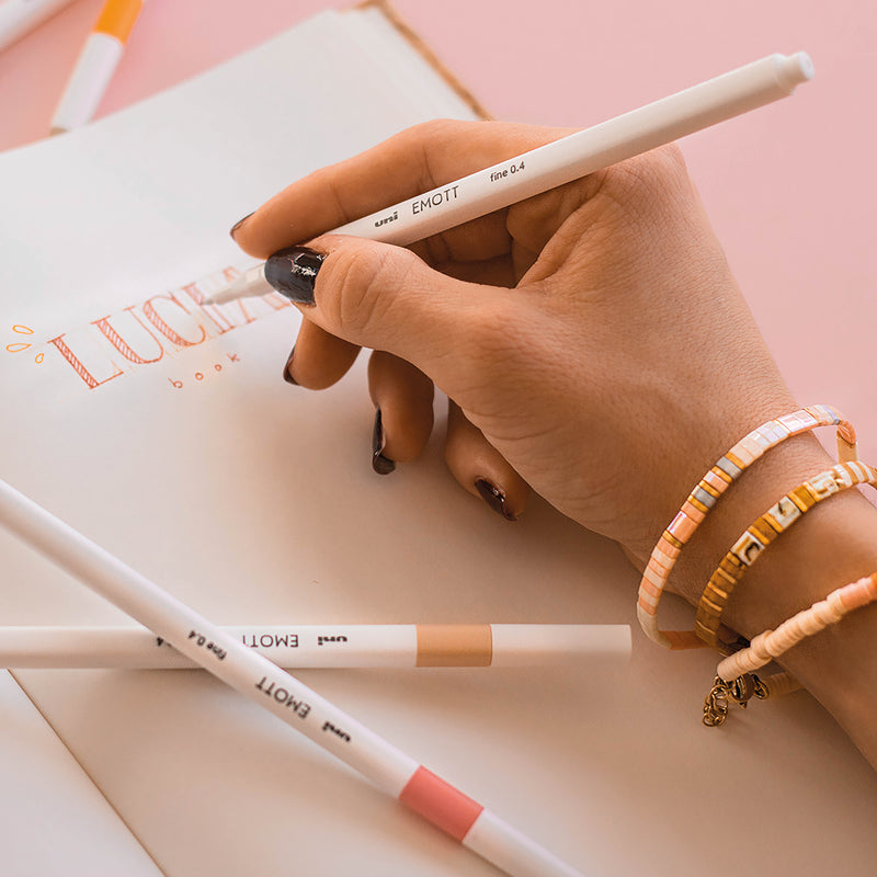 5 Feutres - Sunset Harmony - Emott By Uni-Ball