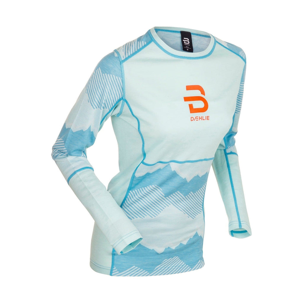 T-Shirt Sous-Vêtement Col Rond - Aqua Glacée - Femme