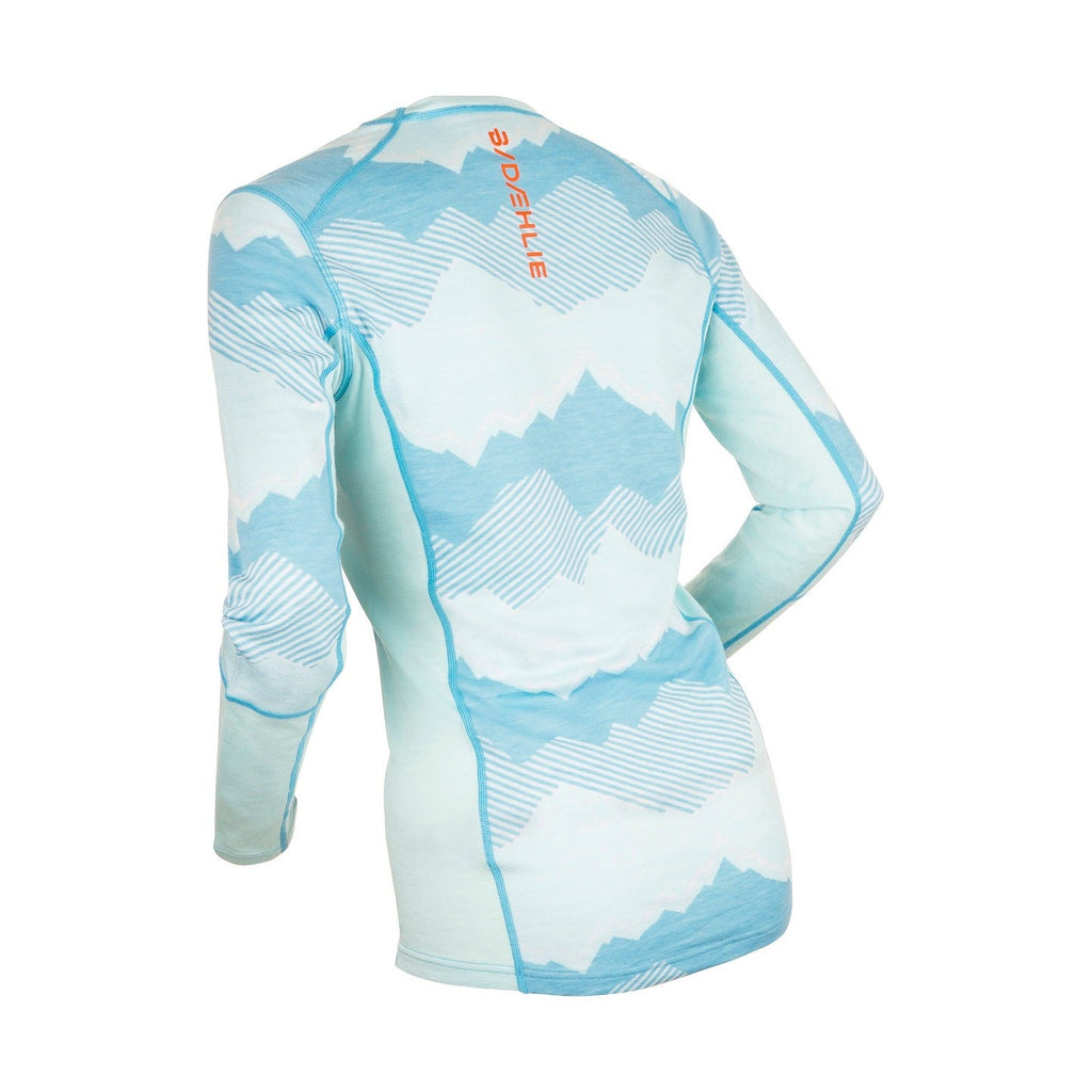 T-Shirt Sous-Vêtement Col Rond - Aqua Glacée - Femme