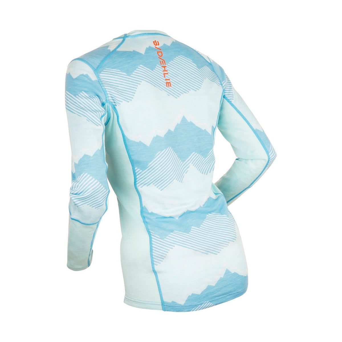 T-Shirt Sous-Vêtement Col Rond - Aqua Glacée - Femme