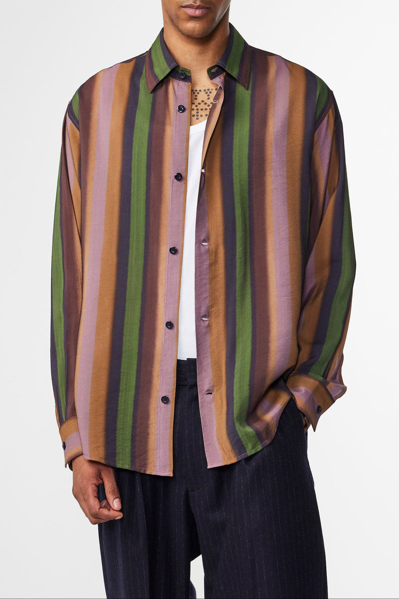 Chemise Freddy No Pkt - Grape Shake
