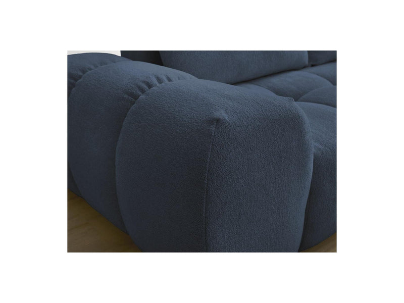 Canapé Droit Fixe 3 Places - Everest - Tissu Chiné - 2 Coussins