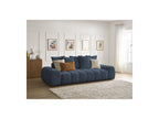 Everest - Fixed Straight 3-Seater Sofa - Mottled Fabric - 5 Cushions