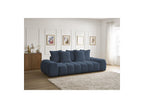 Everest - Fixed Straight 3-Seater Sofa - Mottled Fabric - 5 Cushions