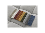 Everest - Fixed Straight 3-Seater Sofa - Mottled Fabric - 5 Cushions