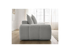 Everest - Fixed Straight 3-Seater Sofa - Mottled Fabric - 5 Cushions