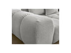 Everest - Fixed Straight 3-Seater Sofa - Mottled Fabric - 5 Cushions
