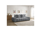 Everest - Fixed Straight 3-Seater Sofa - Mottled Fabric - 5 Cushions