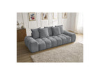Everest - Fixed Straight 3-Seater Sofa - Mottled Fabric - 5 Cushions