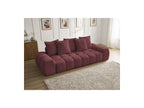 Everest - Fixed Straight 3-Seater Sofa - Mottled Fabric - 5 Cushions