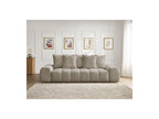 Everest - Fixed Straight 3-Seater Sofa - Mottled Fabric - 5 Cushions