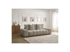 Everest - Fixed Straight 3-Seater Sofa - Mottled Fabric - 5 Cushions