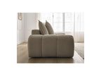Everest - Fixed Straight 3-Seater Sofa - Mottled Fabric - 5 Cushions