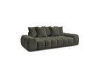 Everest - Fixed Straight 3-Seater Sofa - Mottled Fabric - 5 Cushions