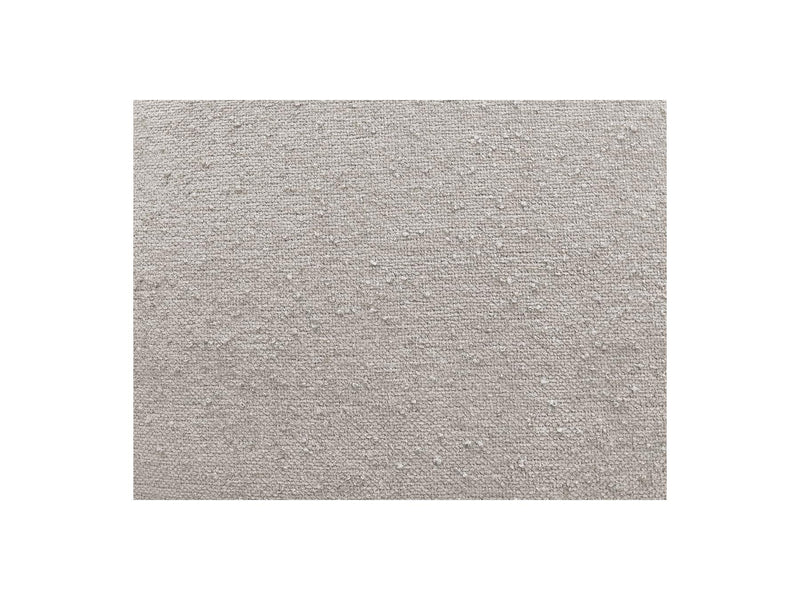 Canapé Droit Fixe 3 Places - Everest - Tissu Texturé - 2 Coussins