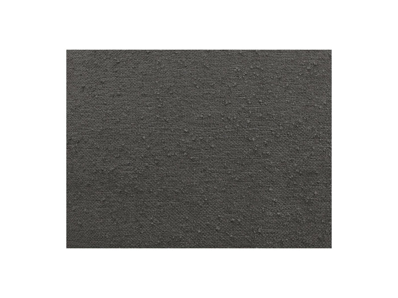 Canapé Droit Fixe 3 Places - Everest - Tissu Texturé - 5 Coussins