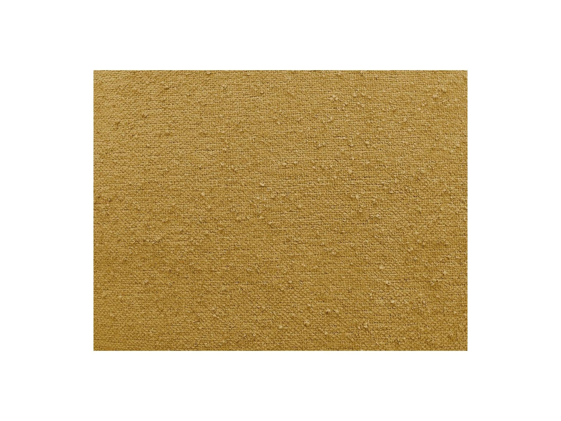 Everest - Sofá recto fijo de 3 plazas - Tejido texturizado - 5 cojines