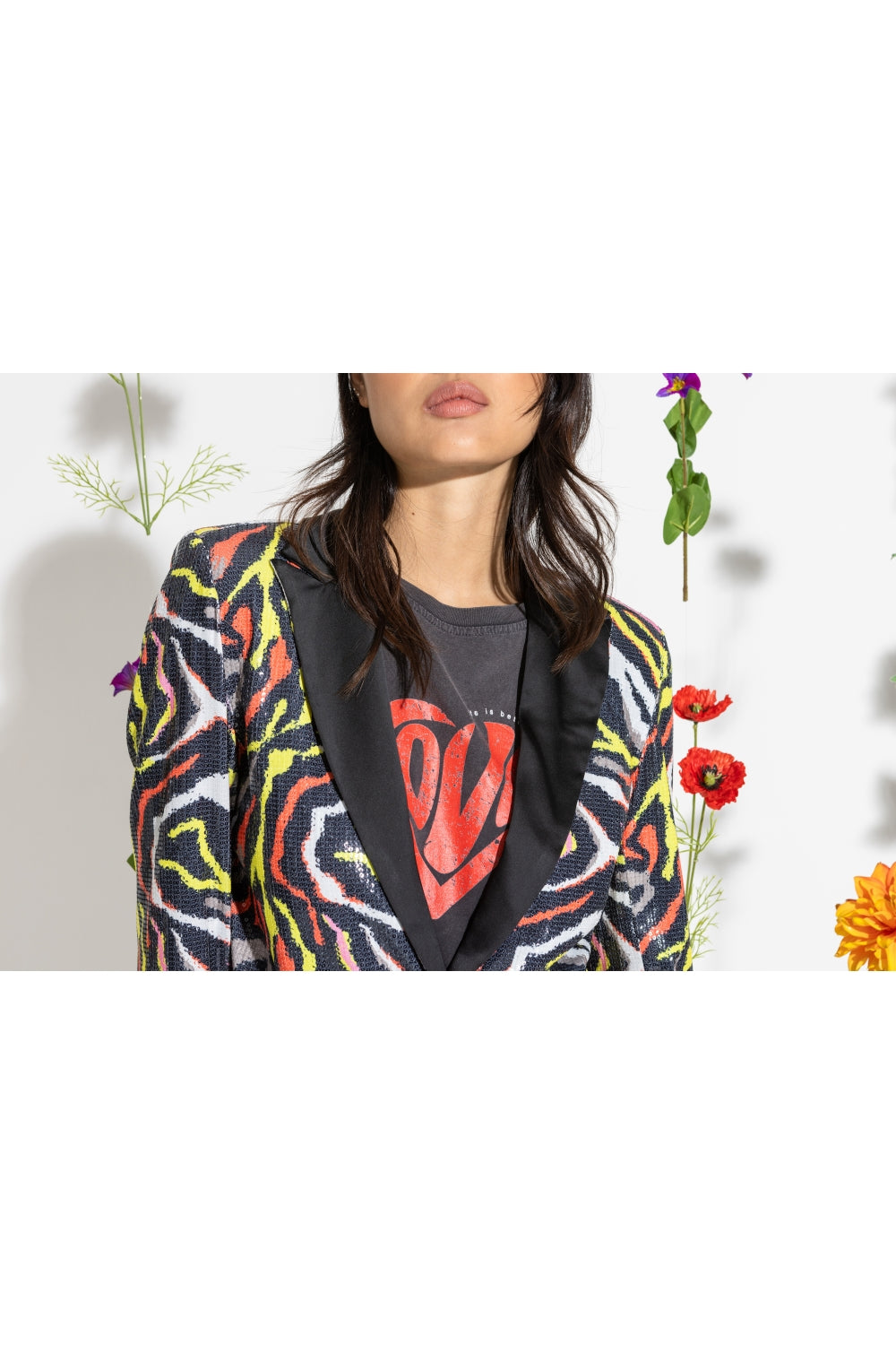 The Blondie Zebra Blazer