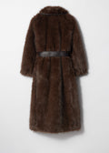 Manteau En Fourrure Coat X Chira - Marron