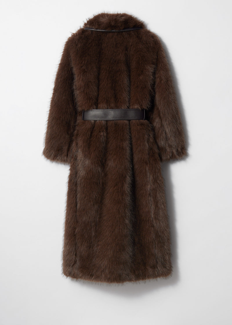 Coat X Chira Fur Coat - Brown - Women