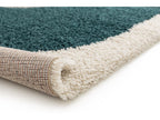 Ezio - Tapis Shaggy - Motif Abstrait - Orange